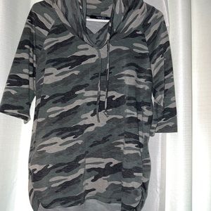 Trendy camouflage shirt